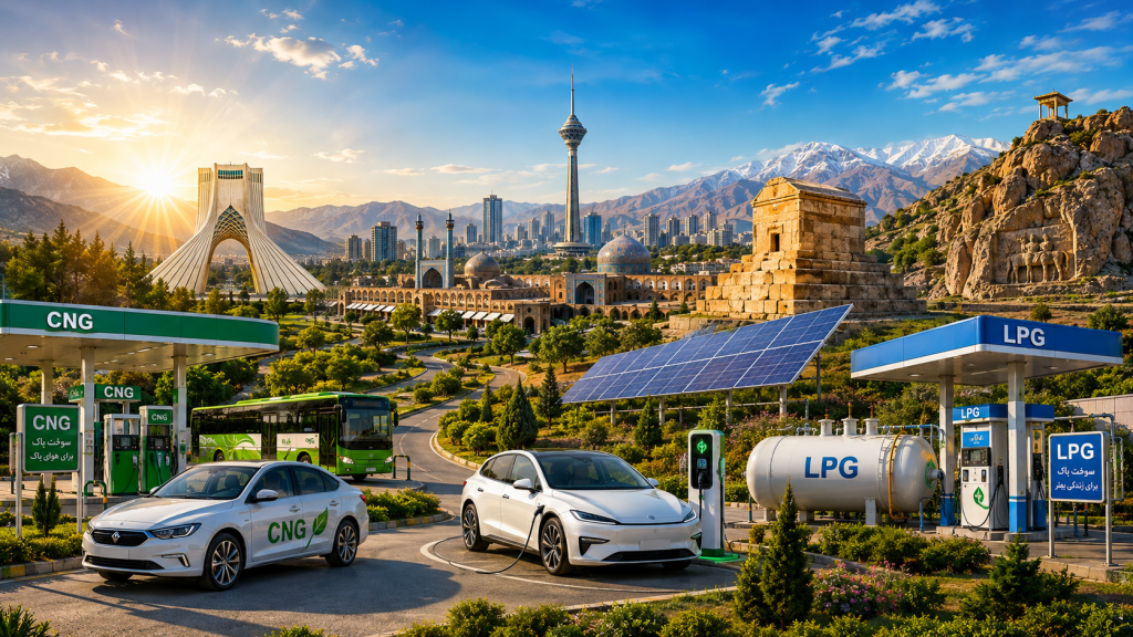 Iranian Clean Energy Panorama at Sunrise 1024x576
